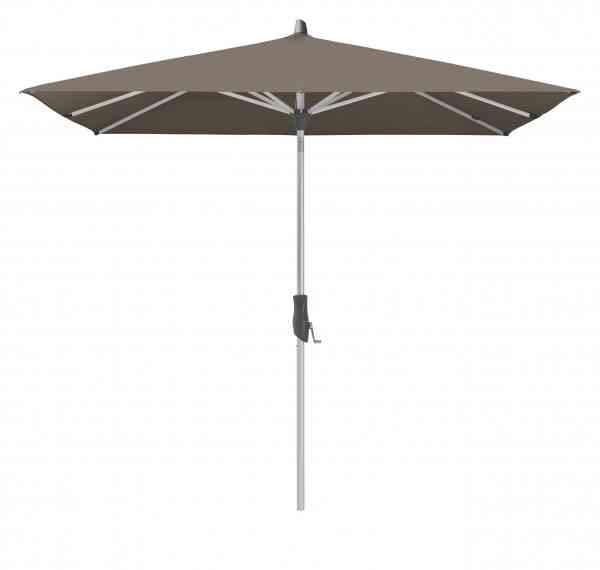 ALU-TWIST Sonnenschirm 240 x 240 cm quadratisch