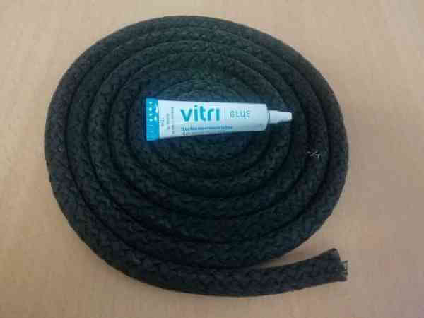 Austroflamm Türdichtung Ø 12 mm inkl. Kleber