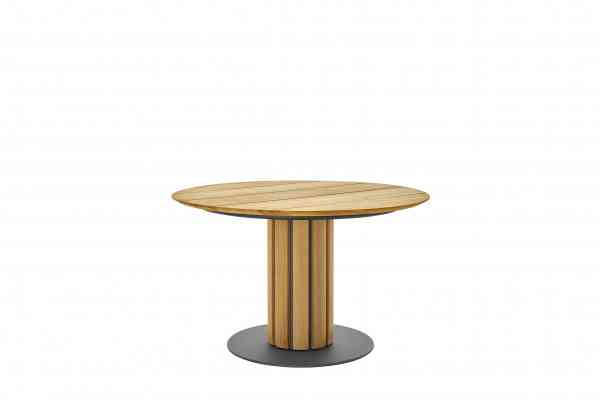 TEVA Tisch Ø 140cm rund , Premium Teak