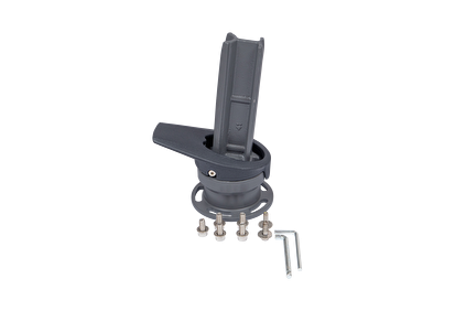 Sombrano S+ Drehfuss M4 Stahl anthrazit