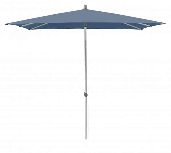 ALU-SMART Sonnenschirm 250 x 200 cm rechteckig mit Knick und Höhenverstellung