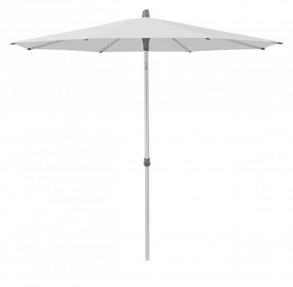 ALU-SMART Sonnenschirm 200 cm rund mit Knick und Höhenverstellung