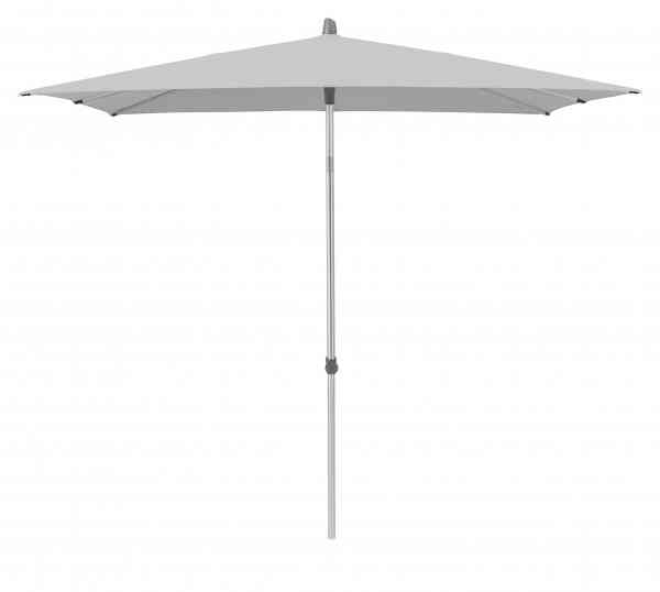 ALU-SMART Sonnenschirm 240 x 240 cm quadratisch mit Knick und Höhenverstellung