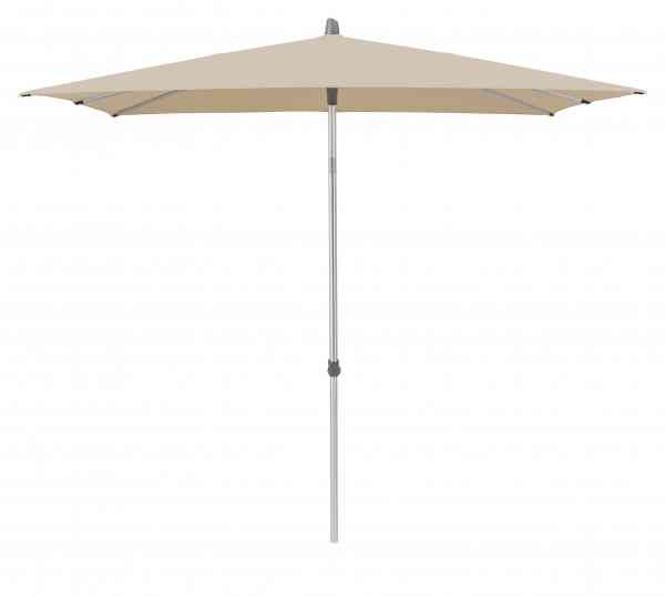 ALU-SMART Sonnenschirm 250 x 200 cm rechteckig mit Knick und Höhenverstellung