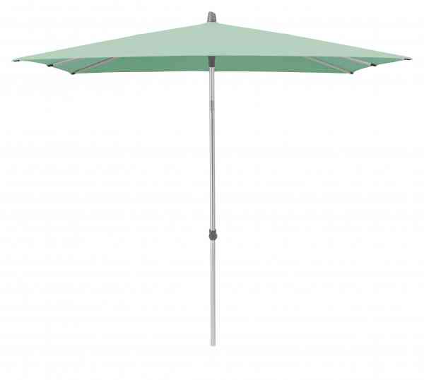 ALU-SMART Sonnenschirm 240 x 240 cm quadratisch mit Knick und Höhenverstellung