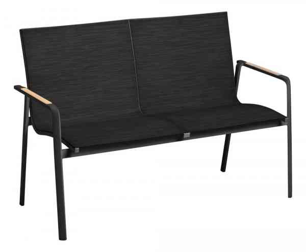 Diamond Lounge 2er Bank Aluminium / Textilene