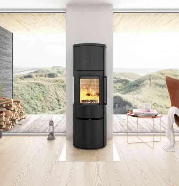 TT23RHT Kaminofen 5 kW - mit Seitenscheiben - optional mit 48kg Wärmespeicher
