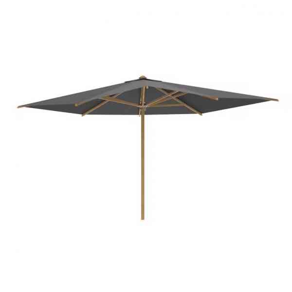 SHADY Sonnenschirm, 400 x 300 cm rechteckig Teak / LAGERVERKAUF