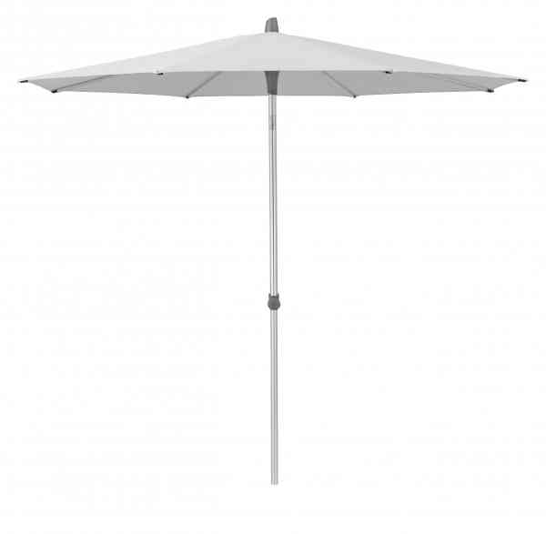ALU-SMART Sonnenschirm 200 cm rund mit Knick und Höhenverstellung