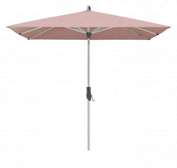 ALU-TWIST Sonnenschirm 240 x 240 cm quadratisch