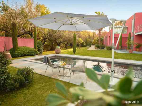 SUNWING® CASA Sonnenschirm 300 cm rund, inkl. Schutzhülle