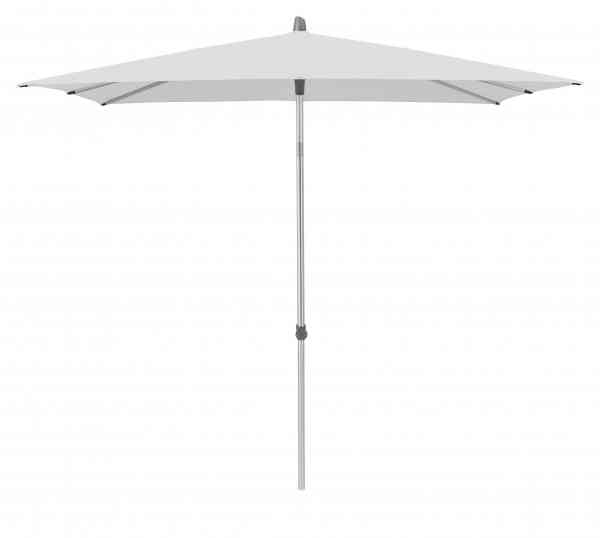ALU-SMART Sonnenschirm 200 x 200 cm quadratisch mit Knick und Höhenverstellung