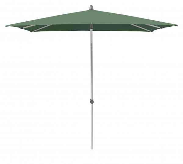 ALU-SMART Sonnenschirm 240 x 240 cm quadratisch mit Knick und Höhenverstellung