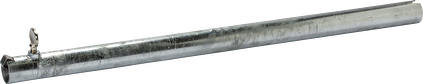 Übergangsrohr ST, 25 - 33 mm Stahl feuerverzinkt