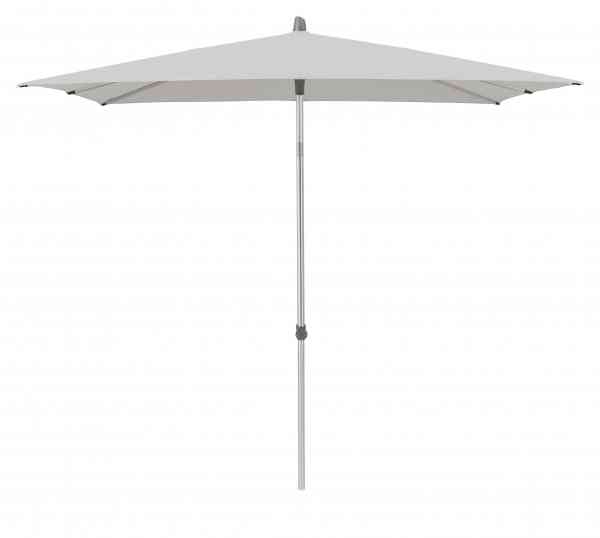 ALU-SMART Sonnenschirm 240 x 240 cm quadratisch mit Knick und Höhenverstellung