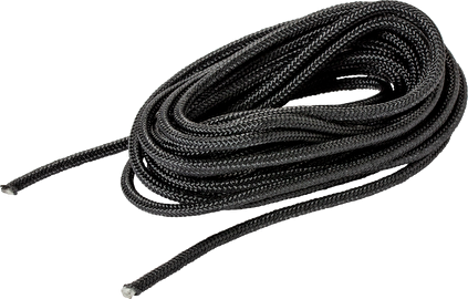 Sombrano Easy Wagenseil (400kg) Ø4x3920, Polyester schwarz, Enden verschweisst