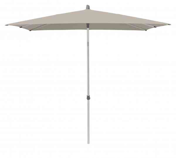 ALU-SMART Sonnenschirm 250 x 200 cm rechteckig mit Knick und Höhenverstellung