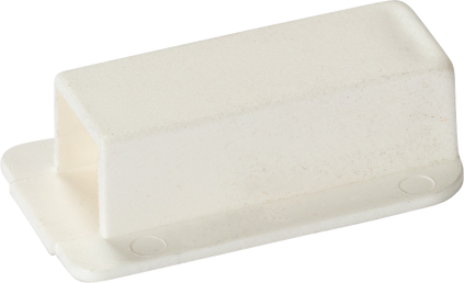 Pendalex V+ Tasche,zu Schiene M 21x11x36, K.stoff weiss RAL9010