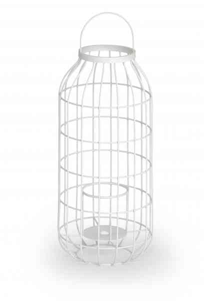 Laterne Groß Aluminium Pulverbeschichet Ø 43 x 107 cm