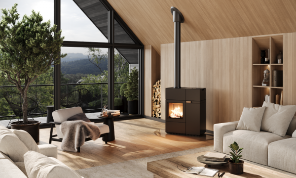 QUADRA DUO Hybrid Kombiofen Pellet &amp; Scheitholz 2,8 - 9,4 kw