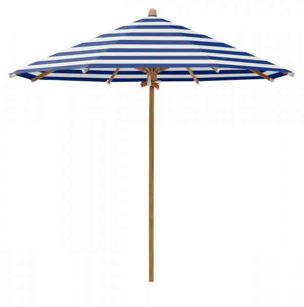 TEAKWOOD Sonnenschirm 350 cm rund, inklusive Schutzhülle