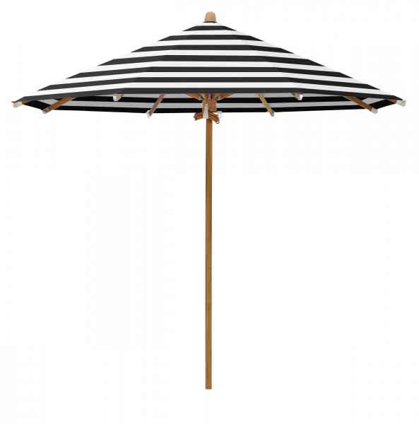 TEAKWOOD Sonnenschirm 350 cm rund, inklusive Schutzhülle