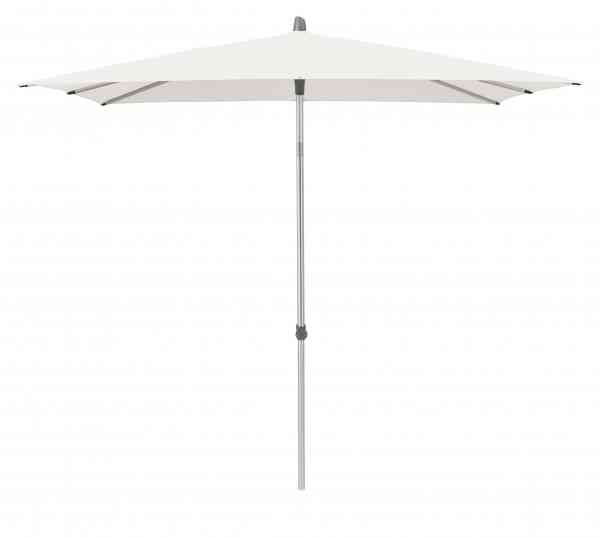 ALU-SMART Sonnenschirm 240 x 240 cm quadratisch mit Knick und Höhenverstellung