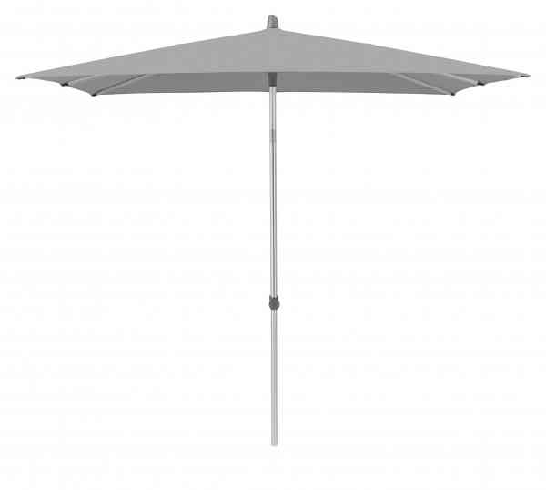 ALU-SMART Sonnenschirm 240 x 240 cm quadratisch mit Knick und Höhenverstellung