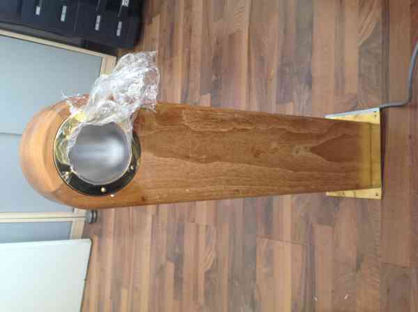 TITANIC Stehleuchte 70 cm Teak / OUTLET