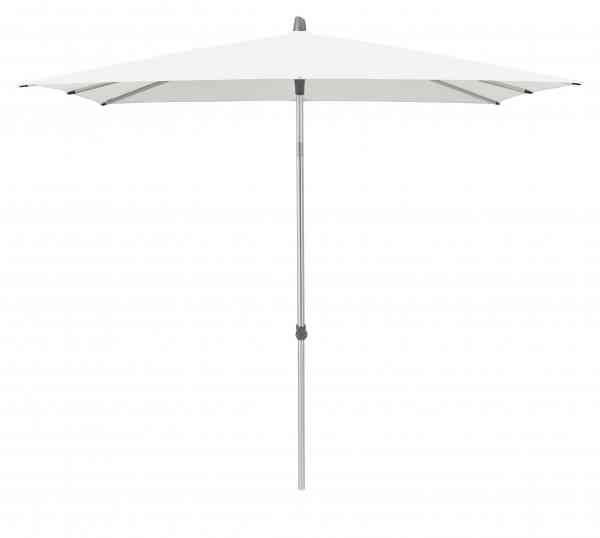 ALU-SMART Sonnenschirm 240 x 240 cm quadratisch mit Knick und Höhenverstellung