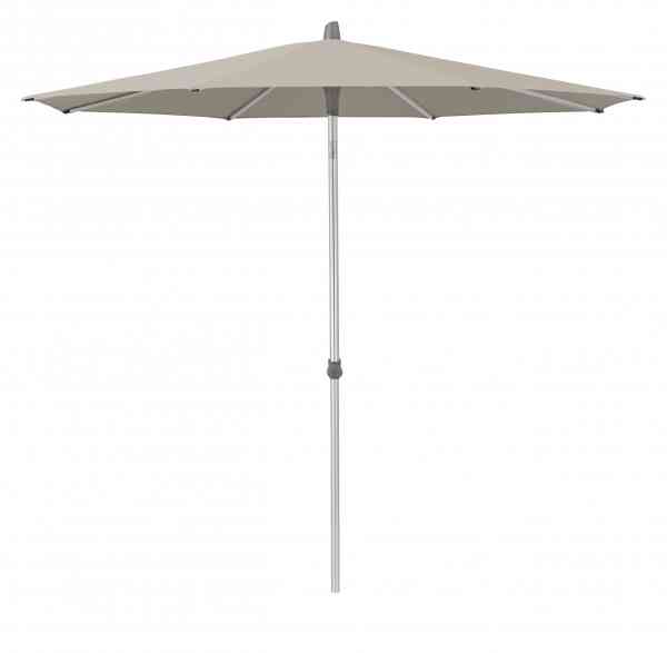 ALU-SMART Sonnenschirm 300 cm rund mit Knick und Höhenverstellung
