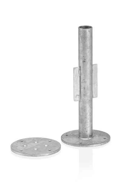 Kettler Bodenhülse für Easy Swing Ampelschirm - Stahl silber