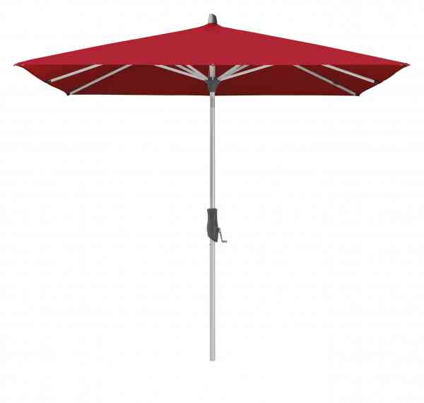 ALU-TWIST Sonnenschirm 240 x 240 cm quadratisch
