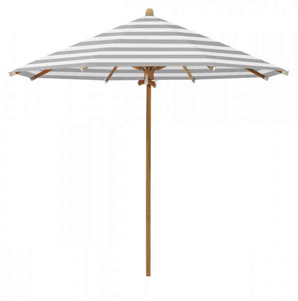TEAKWOOD Sonnenschirm 300 cm rund, inklusive Schutzhülle
