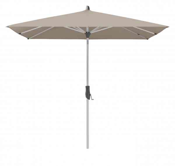 ALU-TWIST Sonnenschirm 240 x 240 cm quadratisch