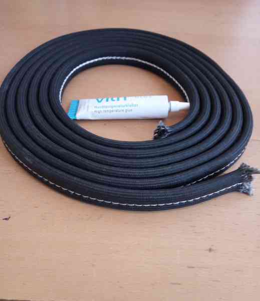 Austroflamm Türdichtung Ø 16 x 8 mm inkl. Kleber